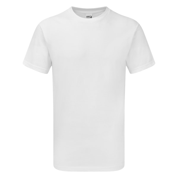 Gildan Mens Hammer Heavyweight T-Shirt 2XL Vit White 2XL