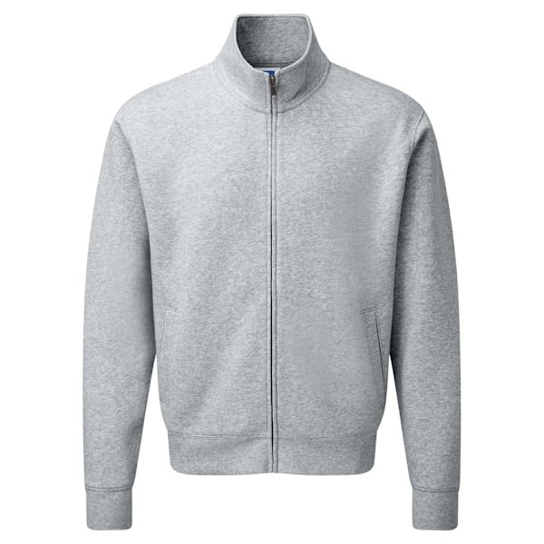 Russell Herr Authentic Full Zip Jacka S Light Oxford Light Oxford S