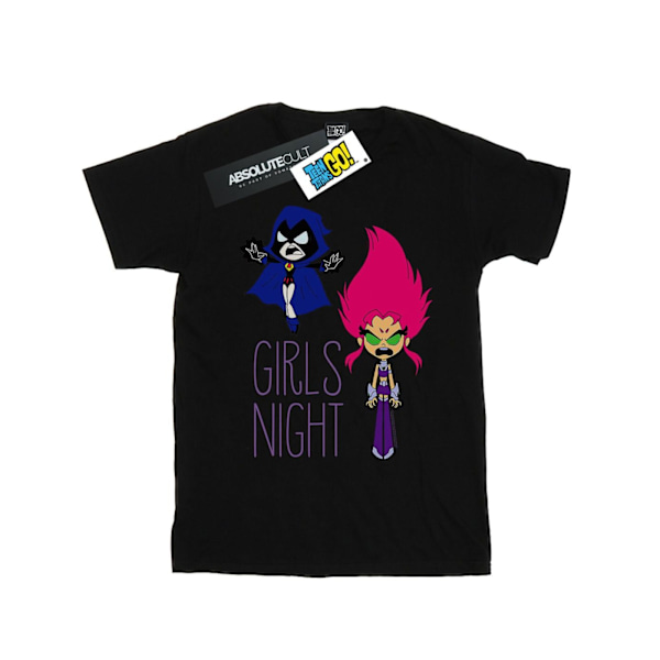 DC Comics Herr Teen Titans Go Girls Night T-shirt M Svart Black M