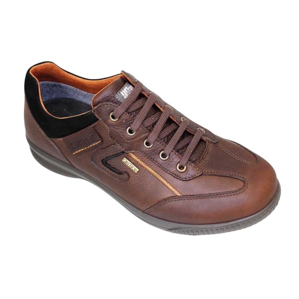 Grisport Mens Arran Läder Walking Shoes 9 UK Brown Brown 9 UK