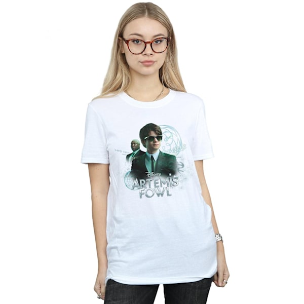 Disney Dam/Damer Artemis Fowl Butler Poster Bomull Pojkvän White XL
