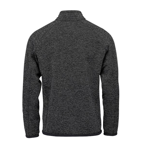 Stormtech Mens Avalanche Quarter Zip Pullover L Black Heather Black Heather L