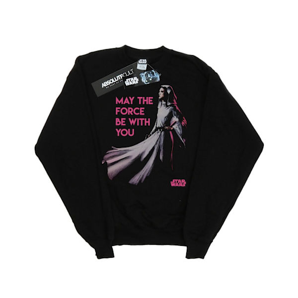 Star Wars Dam/Damer Princess Leia Force Sweatshirt XXL Svart Black XXL