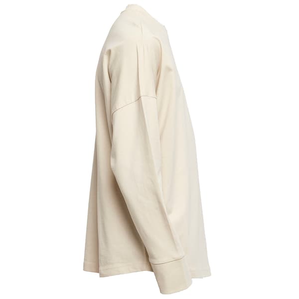 Bygg ditt varumärke herr Cut-On Oversized långärmad T-shirt M S Sand M