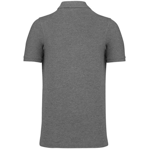 Kariban Herr Piké Ekologisk Pikétröja 3XL Gråmelerad Grey Heather 3XL