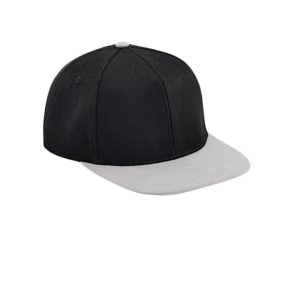 Beechfield Unisex Vuxen Tvåfärgad Baseballkeps En Storlek Svart/Grå Black/Grey One Size