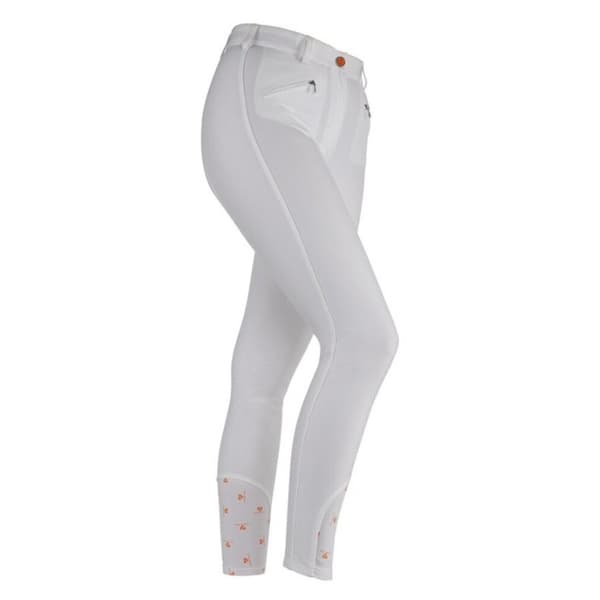 Aubrion Flickor Thompson Breeches 11-12 År Vit White 11-12 Years