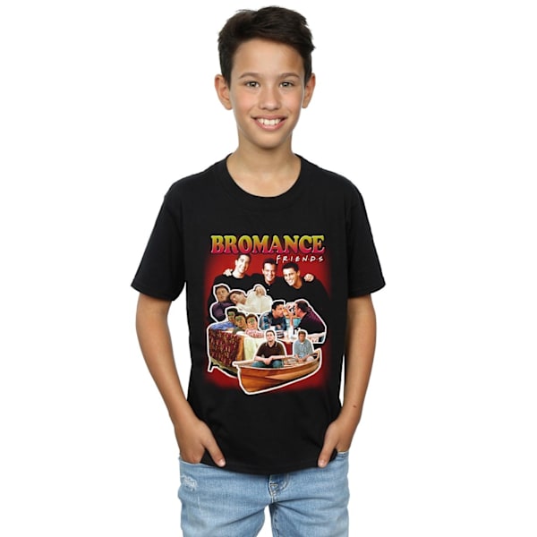 Friends Boys Bromance Homage T-shirt 12-13 år Svart Black 12-13 Years