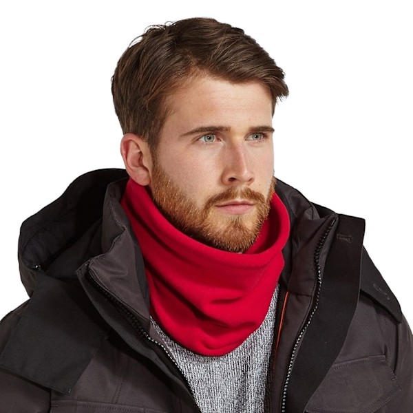 Beechfield Unisex Vuxen Suprafleece Snood Mössa One Size Classic Classic Red One Size