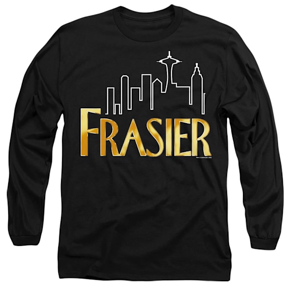 Frasier Unisex Vuxen Logo T-Shirt L Svart Black L