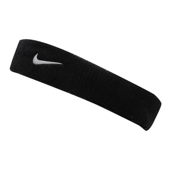 Nike Unisex Adults Swoosh Pannband One Size Svart Black One Size