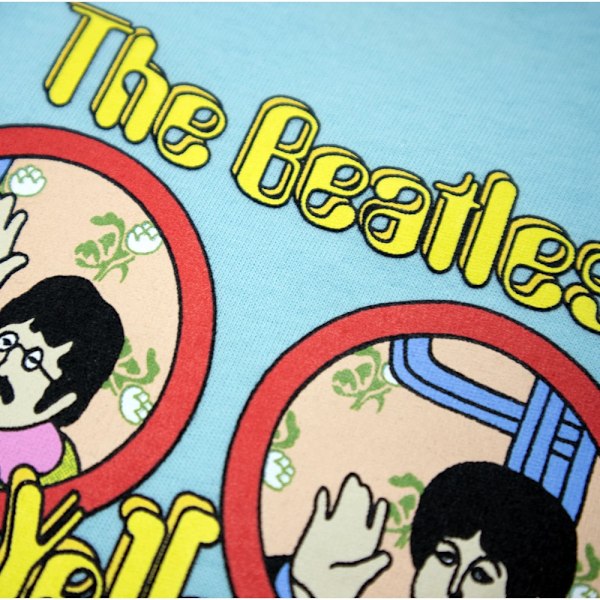 The Beatles Toddler Gul Ubåt Porthole Babygrow 3-6 Mån Light Blue 3-6 Months