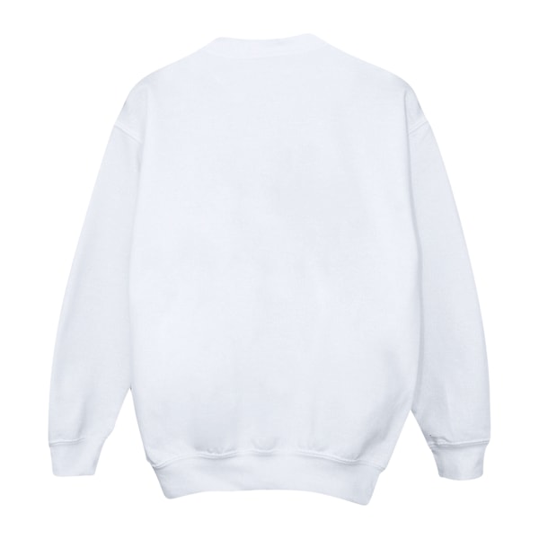 Disney Dam/Kvinnor Mickey Mouse Tennis Sweatshirt XL Vit White XL