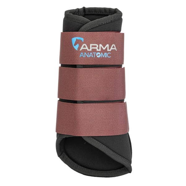 ARMA Neopren Borstskydd Häst Cob Bred Svart Körsbär Black Cherry Cob Wide