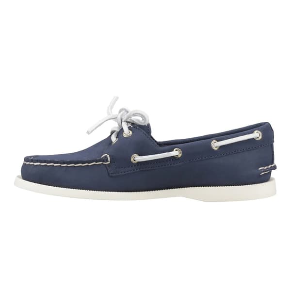 Sperry Dam/Dam Authentic 2 Läder Båtskor 7.5 UK Navy Navy 7.5 UK