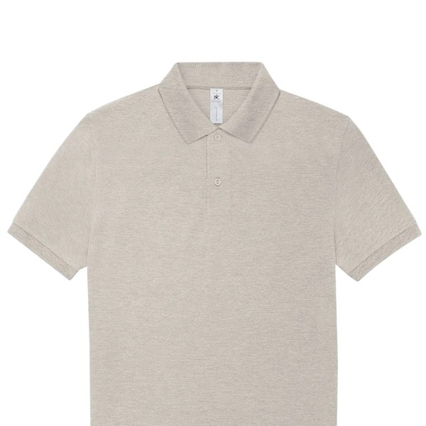 B&C Herr My Polo Shirt XXL Heather Grey Fog Heather Grey Fog XXL