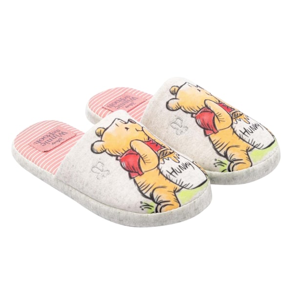 Nalle Puh Damtofflor 7 UK-8 UK Rosa/Vit/Ora Pink/White/Orange 7 UK-8 UK