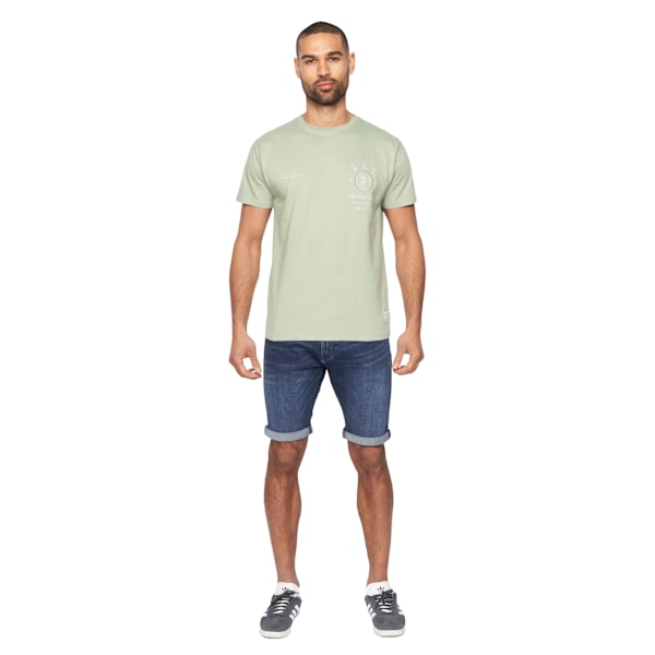 Duck and Cover Mens Harrell T-Shirt L Sage Sage L