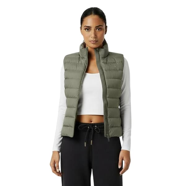 Jack Wills Dam/Dam Polyester Lättviktsväst 8 UK Khaki Khaki Green 8 UK