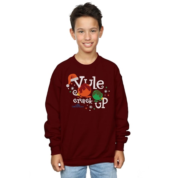 National Lampoon´s Christmas Vacation Boys Yule Crack Up Sweats Burgundy 12-13 Years