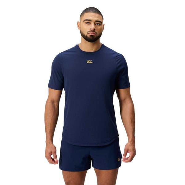 Canterbury Herr Everest Dart Tech T-shirt M Marinblå Navy M