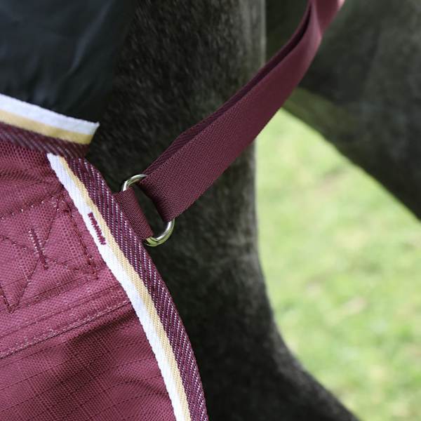 Highlander Plus Combo Neck 100g Hästtäcke 7´ 3 Maroon Maroon 7´ 3