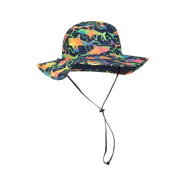 Mountain Warehouse Barn/Barn Tryckt Vattentålig Solhatt Navy M