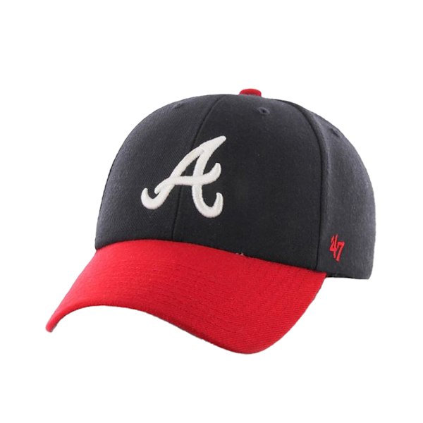 Atlanta Braves MVP 47 Baseball Cap One Size Navy/Red Navy/Red One Size