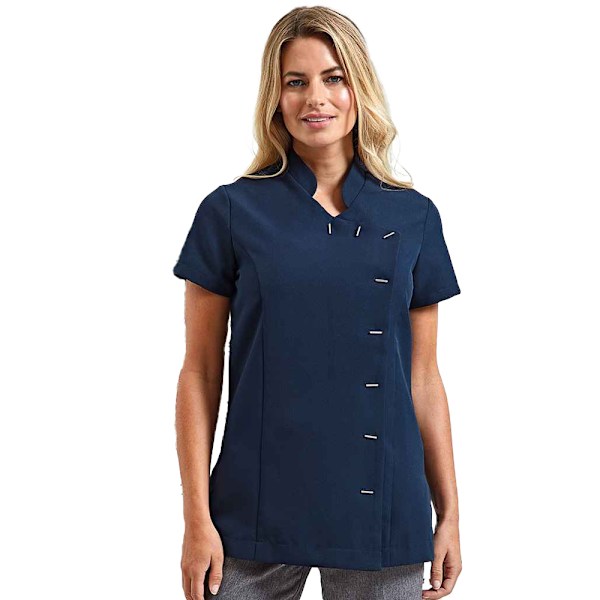 Premier Dam/Dam *Orkidé* Tunika / Hälsa Skönhet & Spa / Arbetskläder 18 Marinblå Navy 18