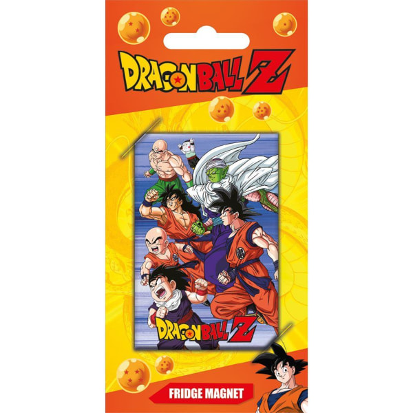 Dragon Ball Z Heroes Strike Kylskåpsmagnet En one size gul/orange Yellow/Orange/White One Size