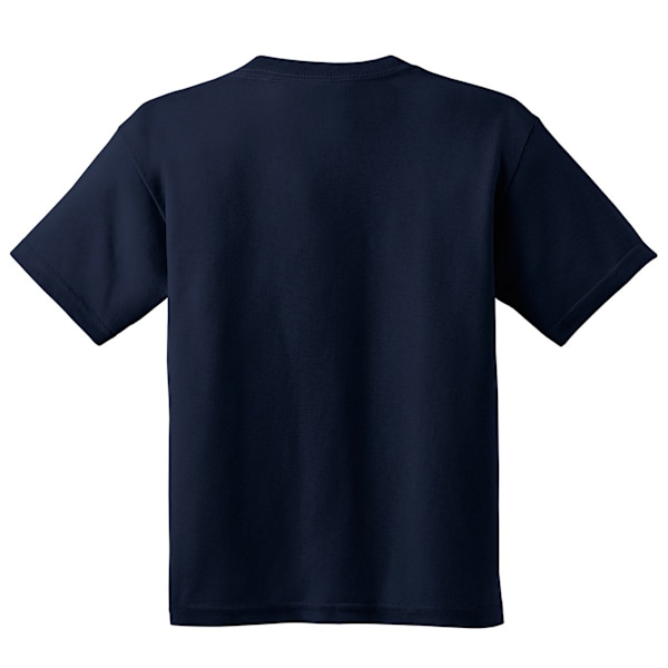 Gildan Youth Unisex Heavy Cotton T-Shirt L Navy Navy L