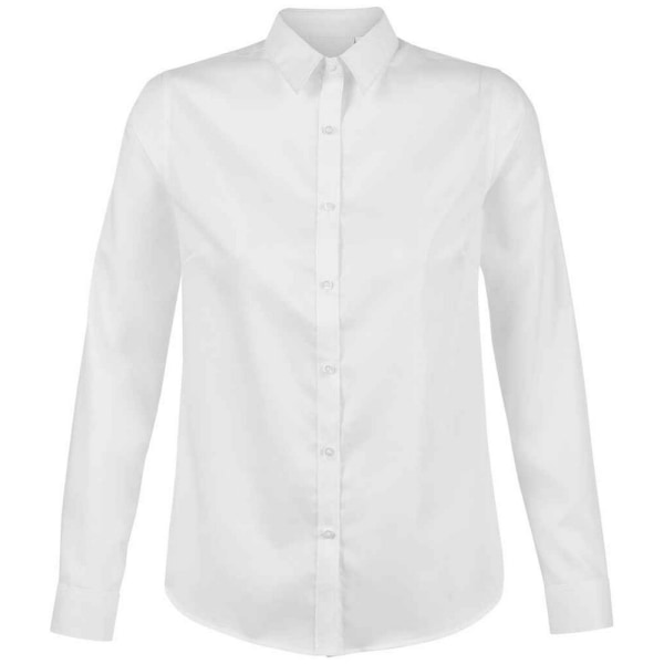 NEOBLU Dam/Dam Blaise långärmad formell skjorta 16 UK - 1 Optic White 16 UK - 18 UK