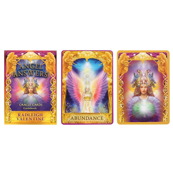 Radleigh Valentine Angel Answers Oracle Cards En Storlek Flerfärgad Multicoloured One Size