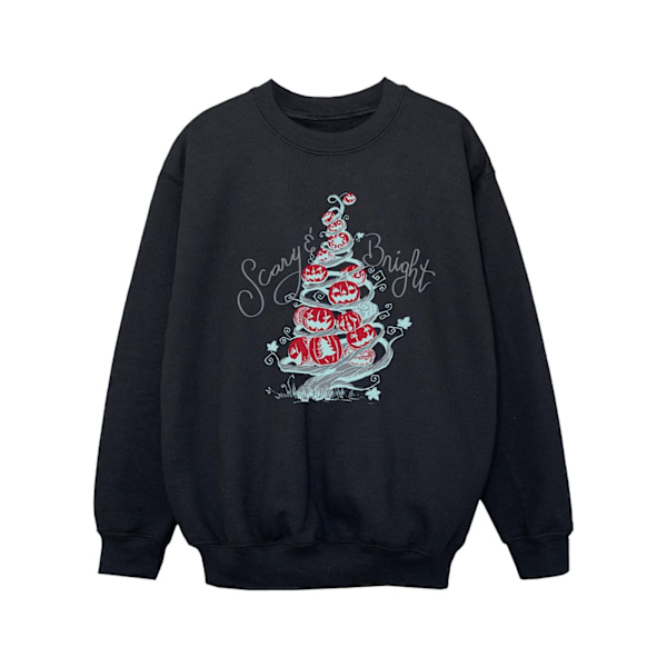 Disney Girls The Nightmare Before Christmas Scary & Bright Sweatshirt Black 12-13 Years