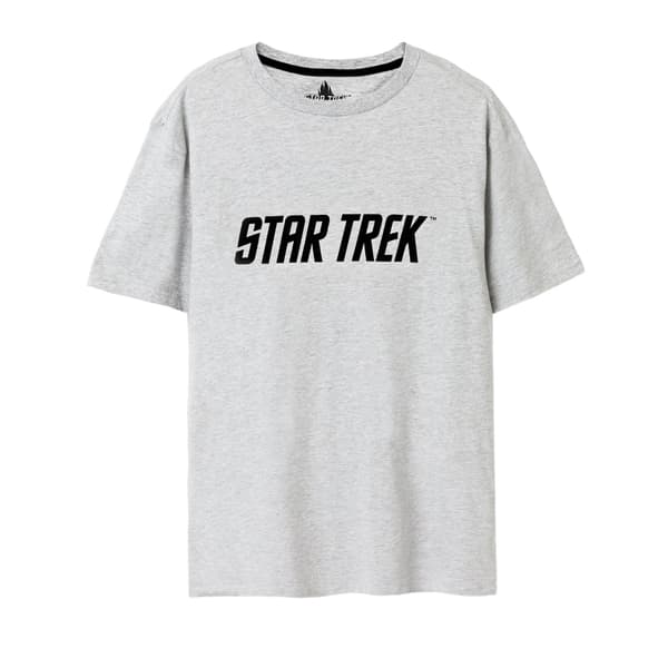 Star Trek Herr Logotyp All-Over Tryck Pyjamas Set L Svart/Grå Black/Grey L