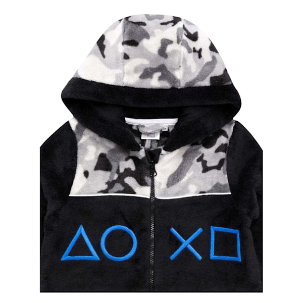 Playstation Barn/Barnens Camo Spel Pyjamas 11-12 År Grå Grey/Black 11-12 Years