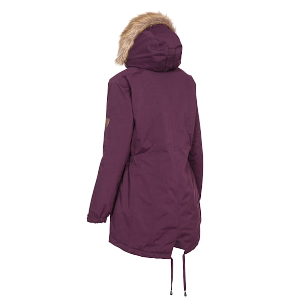 Trespass Dam/Kvinnor Celebrity Isolerad Längre Parka Potent Purple XS