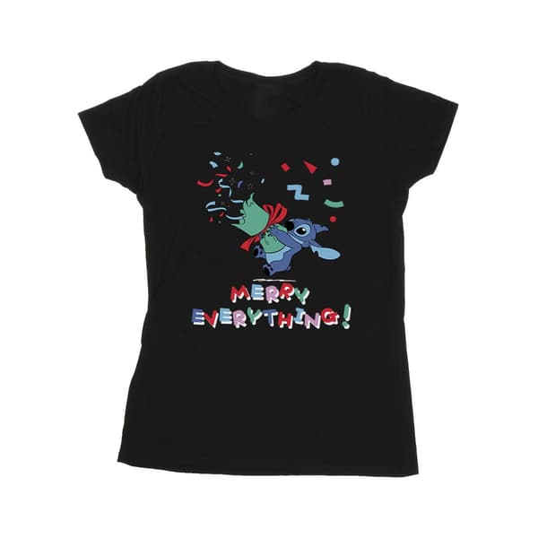 Disney Dam/Dam Lilo Och Stitch Stitch Merry Everything Co Black M
