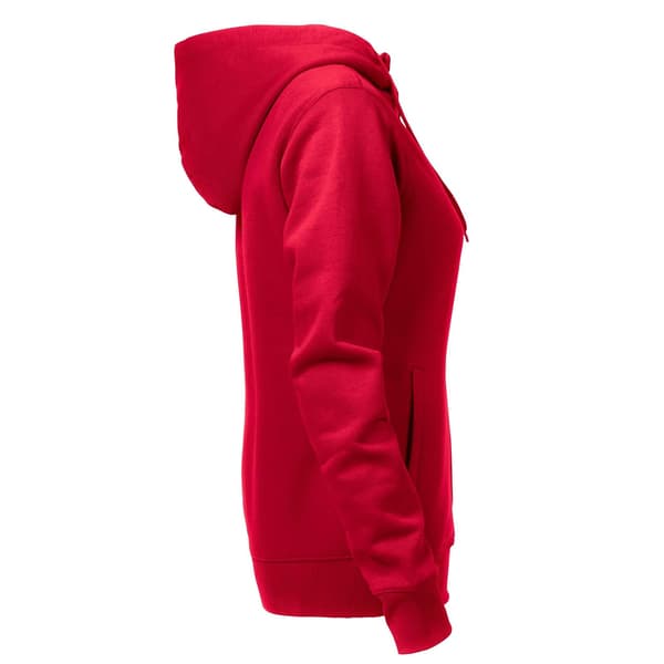 Printer Dam/Dam Overhead Full Zip Hoodie M Röd Red M
