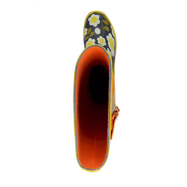 Regatta Dam/Dam Orla River Floral Wellington Boots 5 UK B Black/Yellow/Green 5 UK