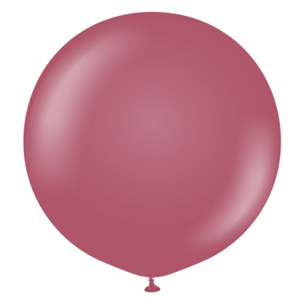 Kalisan Latex Retro Ballong (Pack med 2) En one size Wild Berry Wild Berry One Size