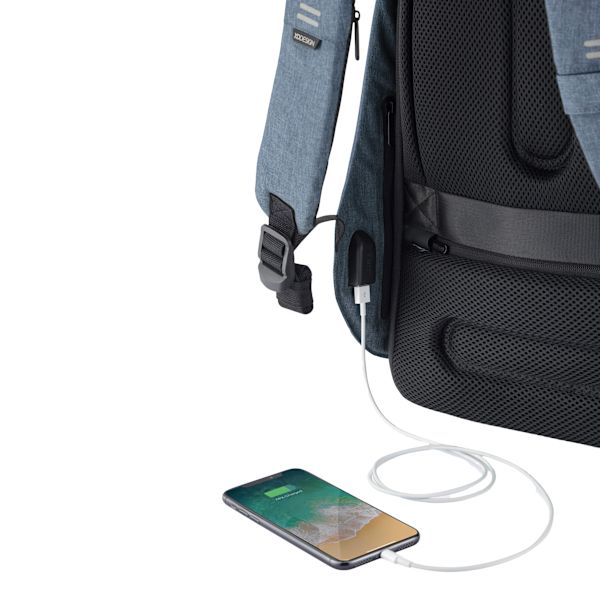 XD Design Bobby Hero Stöldskyddsryggsäck 16L Ljusblå Light Blue 16L