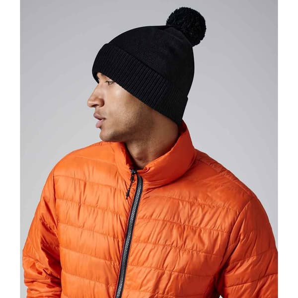 Beechfield Vattenavvisande Snowstar Mössa One Size Svart Black One Size