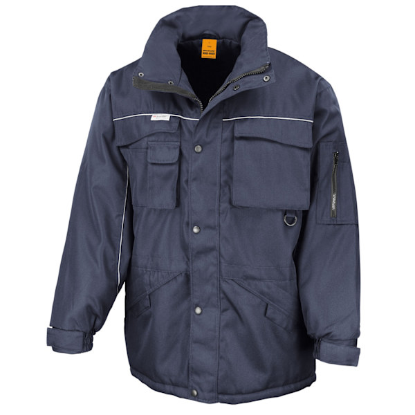WORK-GUARD by Result Unisex Vuxen Heavy Duty Jacka S Marinblå Navy S