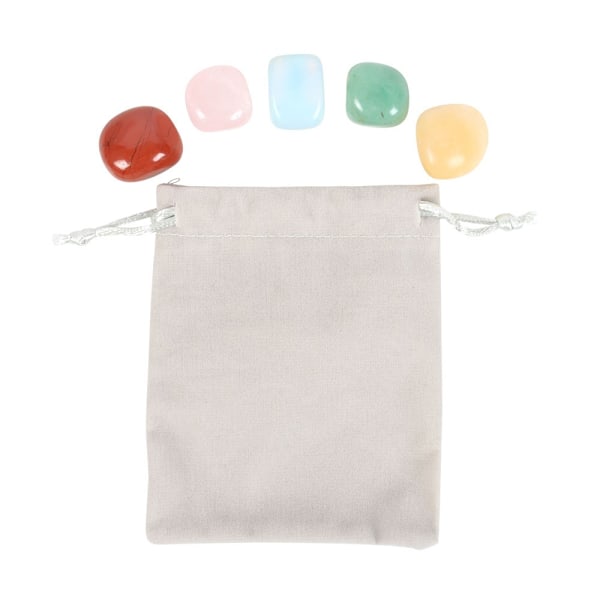 Något Annorlunda Cancer Crystal Tumbled Stone One Size Multi Multicoloured One Size