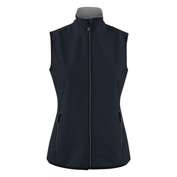 Printer Dam/Dam Trial Softshell Gilet XS Mörkblå Dark Navy XS