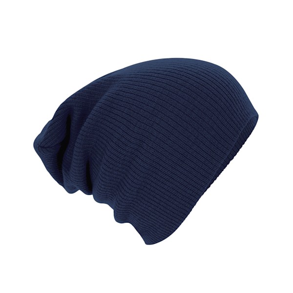 Beechfield Unisex Vuxen Slouch Beanie One Size French Navy French Navy One Size