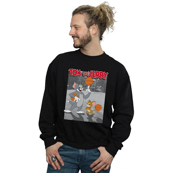 Tom And Jerry Basket Buddies Sweatshirt L Svart Black L