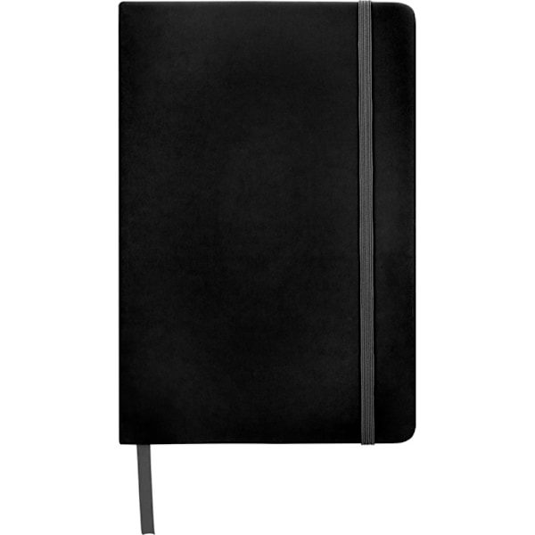 Bullet Spectrum A5-anteckningsbok - tomma sidor 21 x 14 x 1,2 cm Soli Solid Black 21 x 14 x 1.2 cm