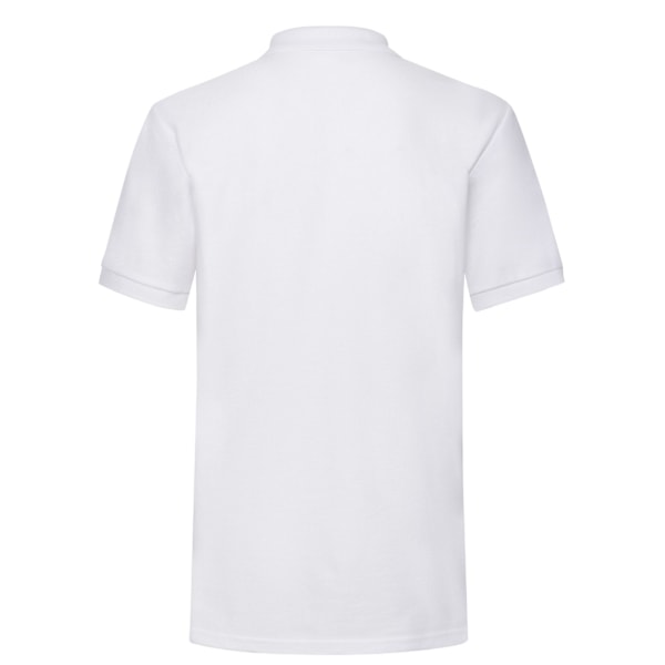 Fruit of the Loom Herr Poloshirt Heavyweight XL Vit White XL